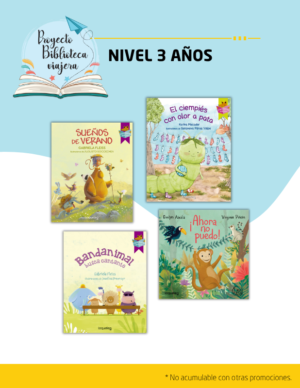 Biblioteca viajera nivel 3